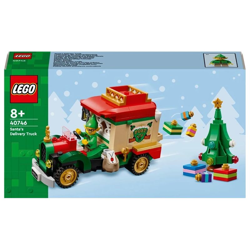 Constr lego santas delivery truck 40746