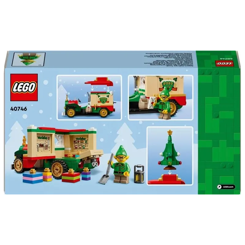 Konstruktorius LEGO Santa's Delivery Truck 40746. 224 vnt.