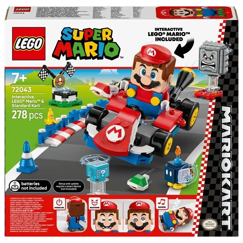 Konstruktors LEGO Super Mario Standard Kart 72043
