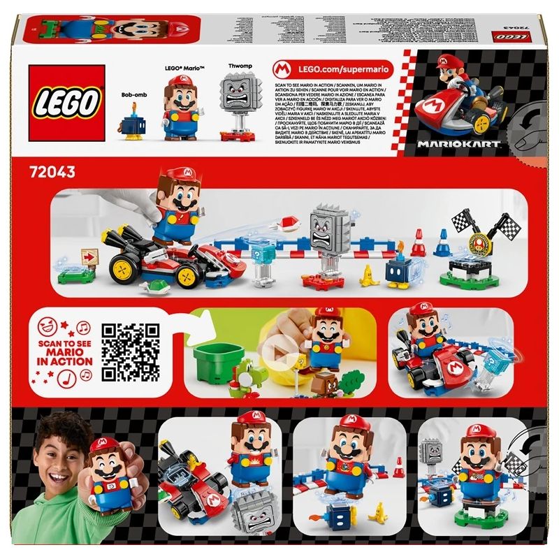 Konstruktors LEGO Super Mario Standard Kart 72043