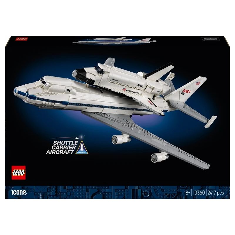 Constr lego icons shuttle aircraft 10360