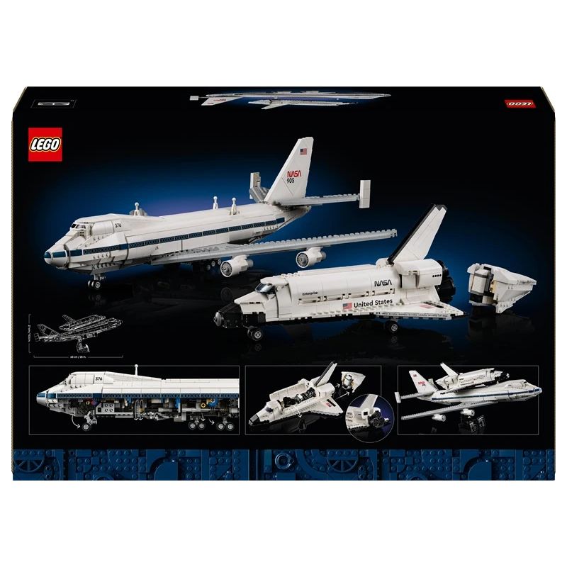 Constr lego icons shuttle aircraft 10360