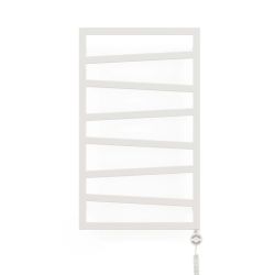 Elektriskais dvieļu žāvētāja stienis Terma ZigZag, soft 9016, 50 cm x 83.5 cm, 300 W