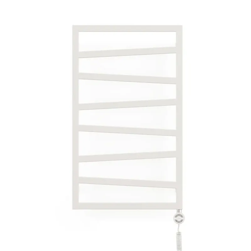 Elektriskais dvieļu žāvētāja stienis Terma ZigZag, soft 9016, 50 cm x 83.5 cm, 300 W