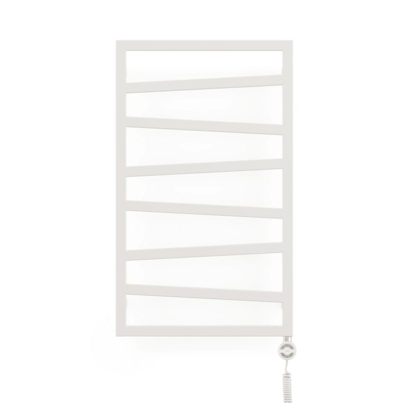 Elektriline rätikuradiator Terma ZigZag, soft 9016 v., 50 cm x 83.5 cm, 300 W