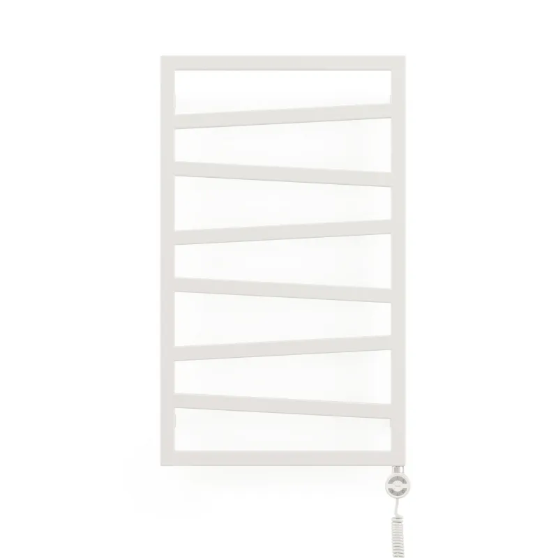 Elektriskais dvieļu žāvētāja stienis Terma ZigZag, soft 9016, 50 cm x 83.5 cm, 300 W