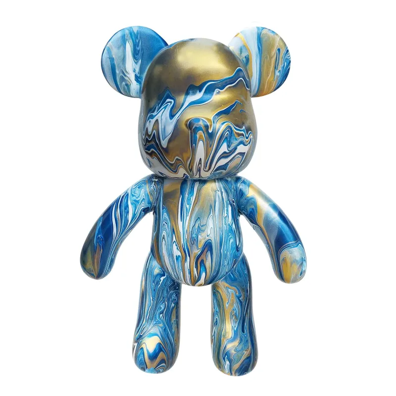 Pour Palz DIY Paint Bear-Blue Steel
