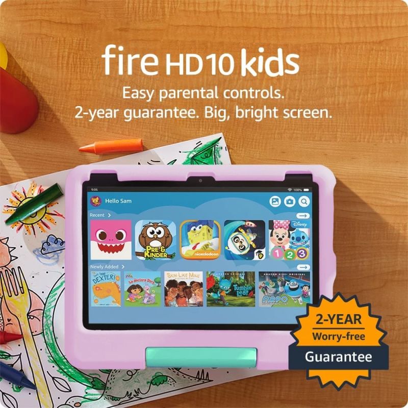 Amazon Fire HD10 Kids 13 Gen 32GB 10,1 Pink