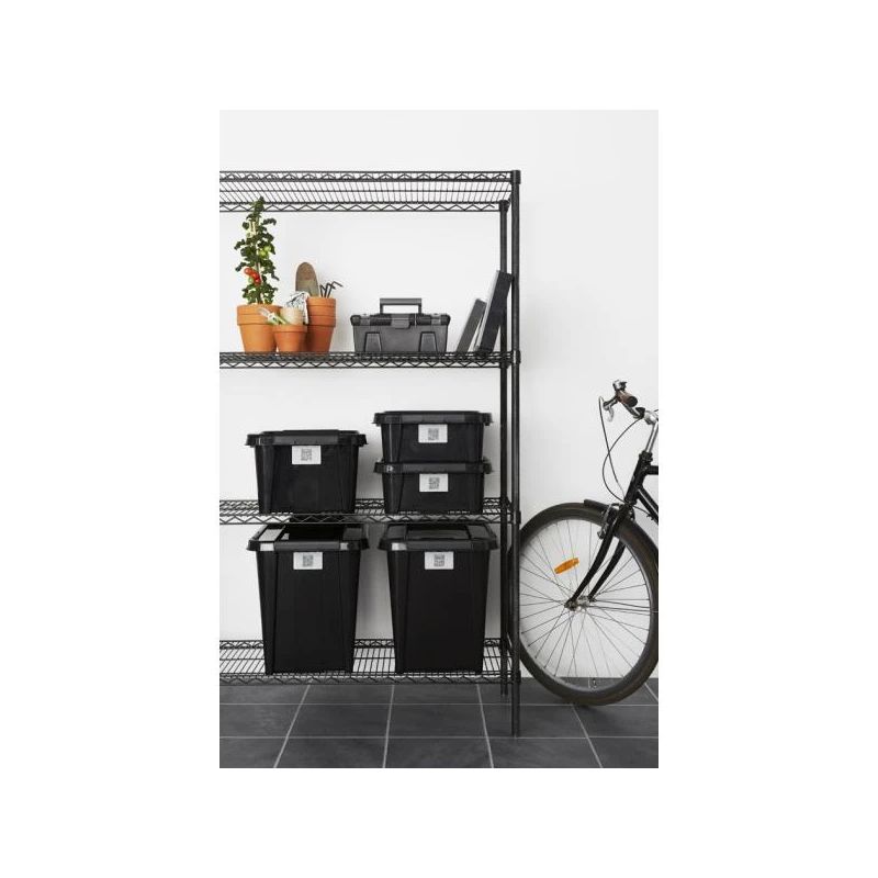 Discounted item - Plast Team ProBox Recycle QR 70 L storage box with lid