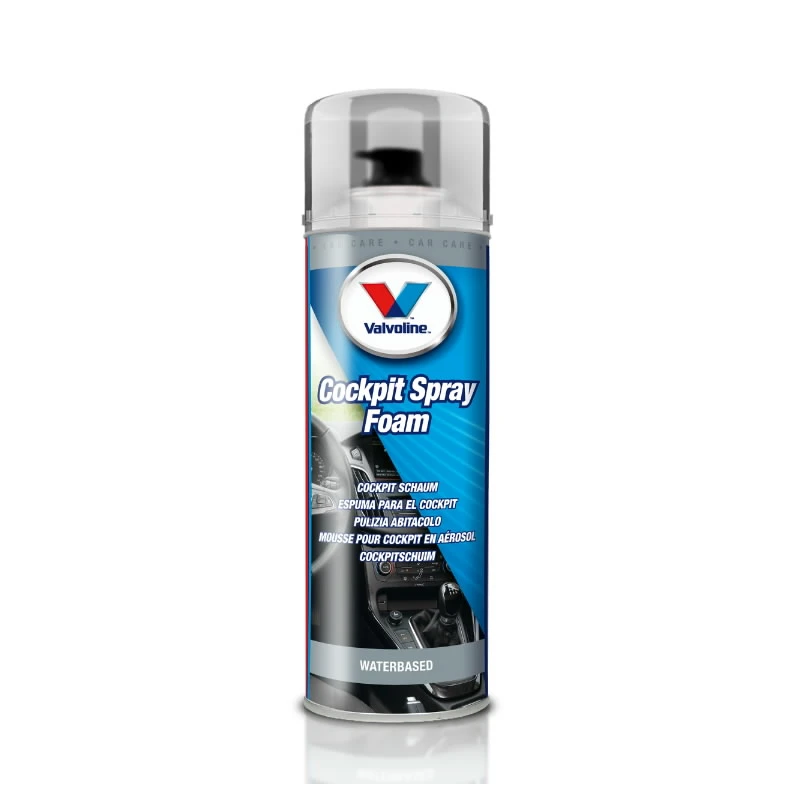 Auto paneļa tīrīšanas līdzeklis Cockpit Spray aerosols 500ml, Valvoline