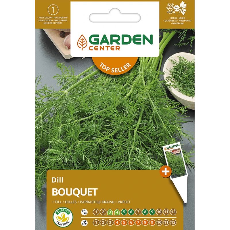 Sēklas dilles bouquet