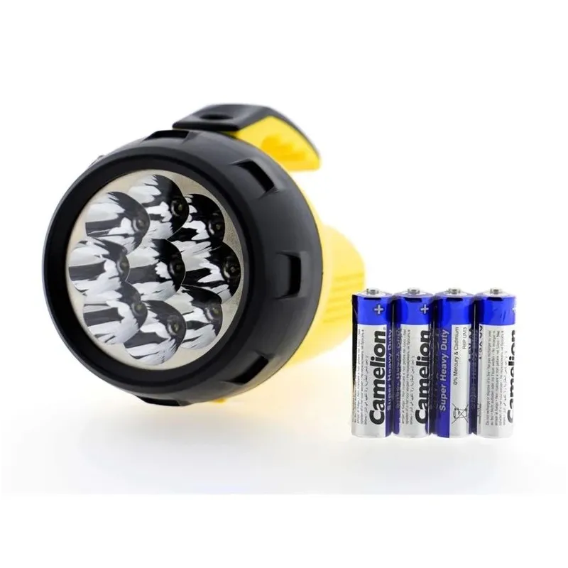 Lukturis camelion 9led +4aa