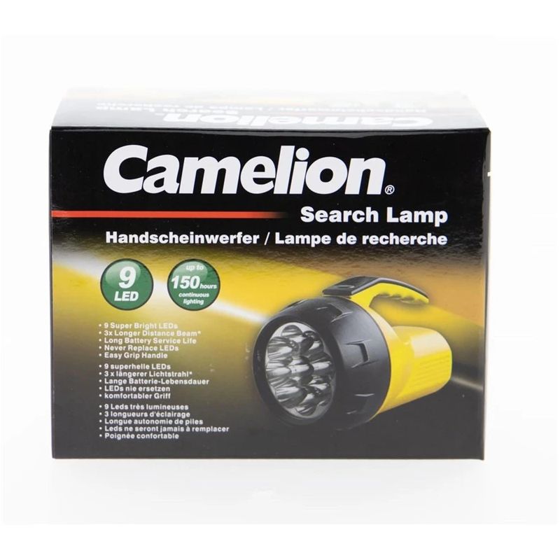 Lukturis camelion 9led +4aa