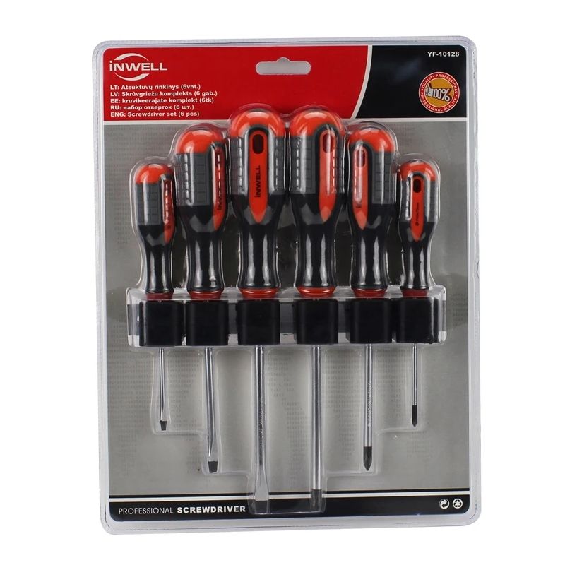 Skrūvgriežu kpl 6gb