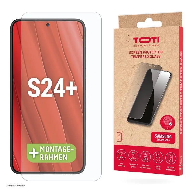 Telefono apsauginis stiklas Toti Galaxy S24Plus-S25Plus. 9H