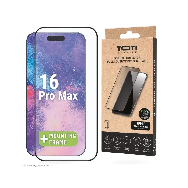 Apsauginis stiklas Toti Premium iPhone 16 Pro Max