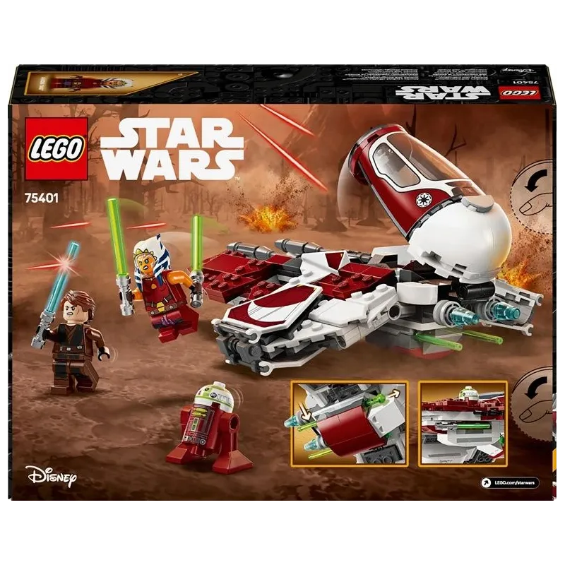 LEGO Star Wars Ahsoka's Jedi Interceptor. 290 vnt.