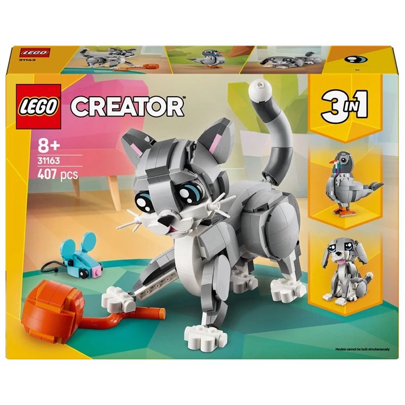 Toy constructor lego playful cat 31163
