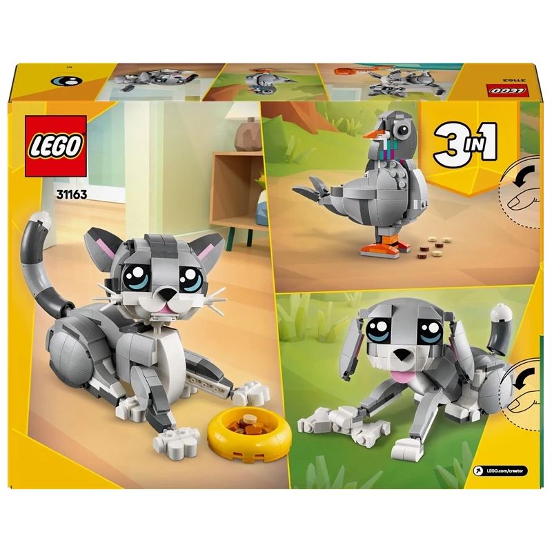 Toy constructor lego playful cat 31163