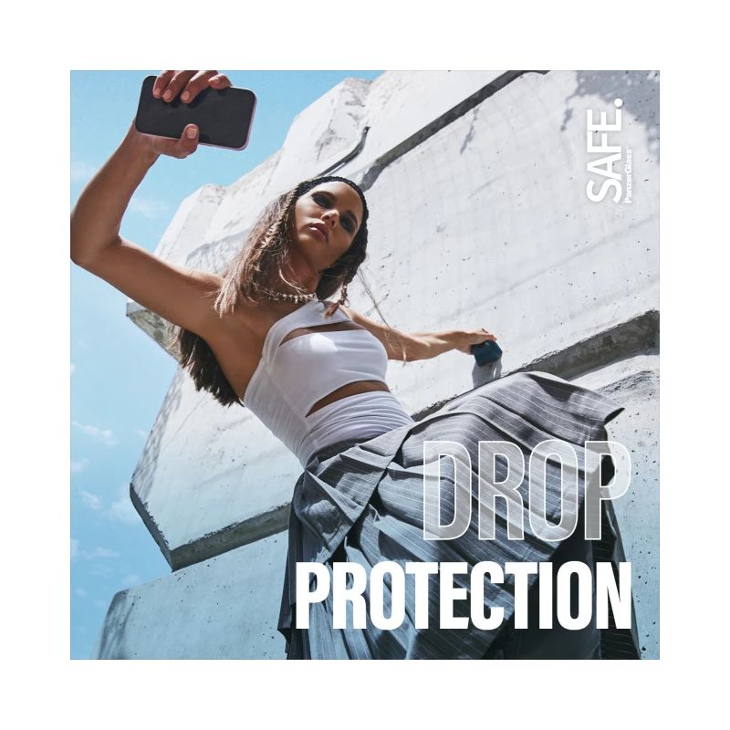 PanzerGlass SAFE Privacy Screen Protector Apple iPhone 16 Plus, Ultra-Wide Fit