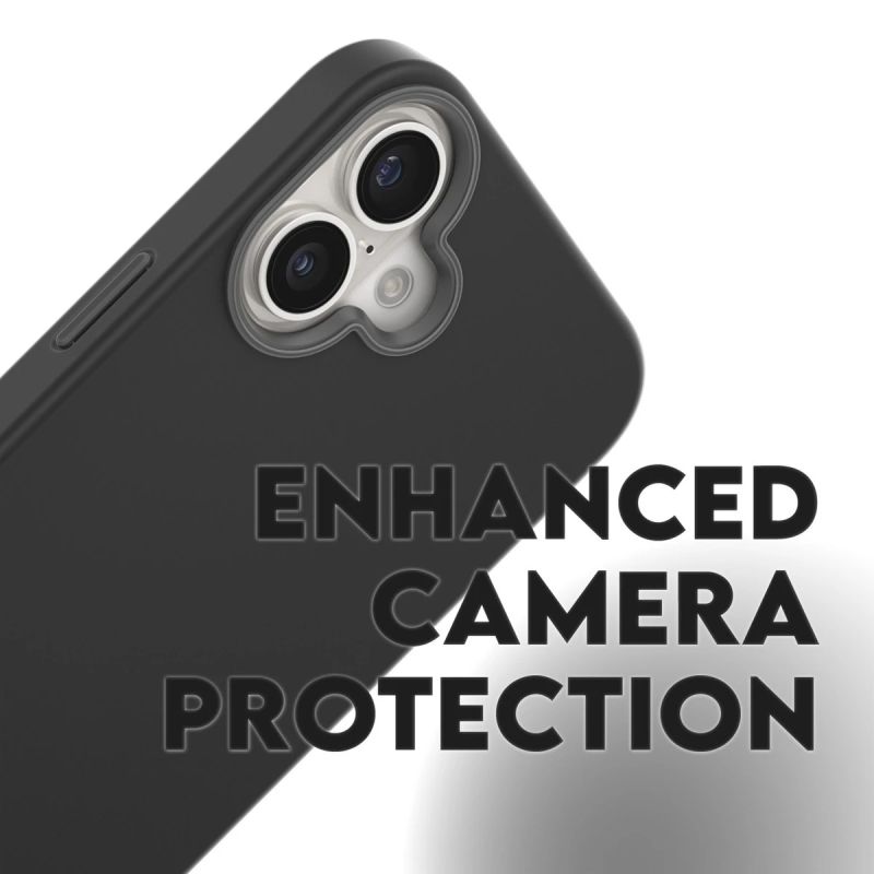 CARE by PanzerGlass Case Fashion - Back protection - Apple - iPhone 16 Plus - Recycled plastic - Black - MagSafe