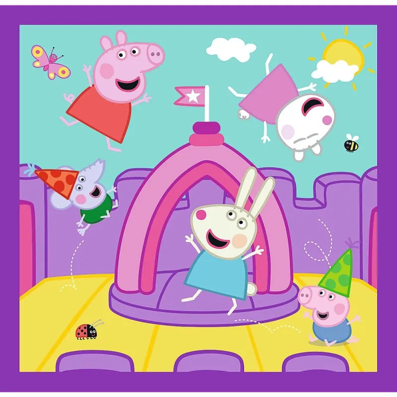 TREFL PEPPA PIG Pužļu komplekts 3in1