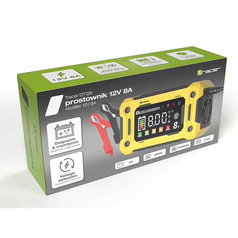Tracer 47777 DT128 Rectifier 12V 8A Diagnosis & Maintance