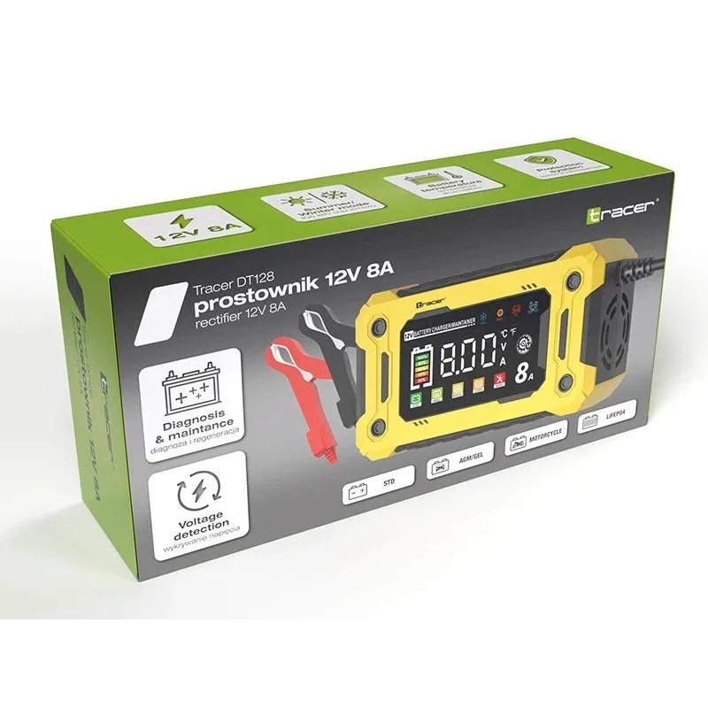 Tracer 47777 DT128 Rectifier 12V 8A Diagnosis & Maintance