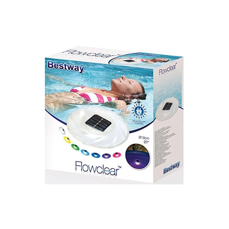 Lampa peldoša baseinam solar 58111