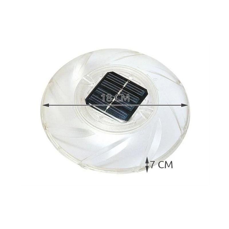 Lampa peldoša baseinam solar 58111