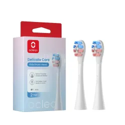 Щётка электрической зубной щётки Oclean Delicate, белый цв., 2 шт.