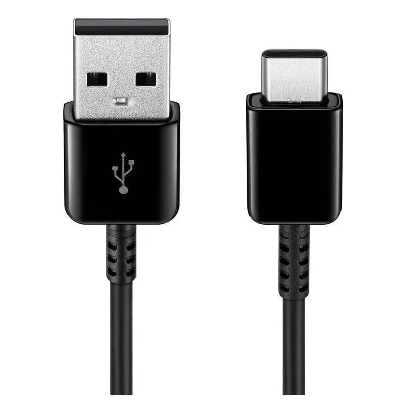 Laidas SAMSUNG USB Type A M. USB Type C M. juodas