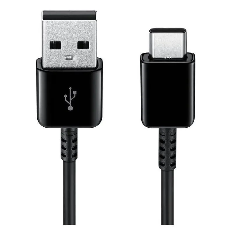 Laidas SAMSUNG USB Type A M. USB Type C M. juodas