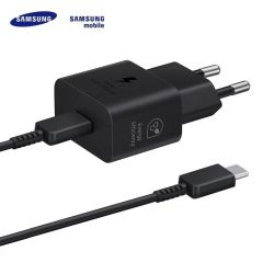 Charger usb-c 25w with cable black