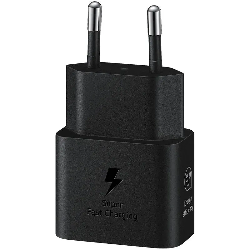 Įkroviklis Samsung 1 x USB Type C. juoda. 25 W