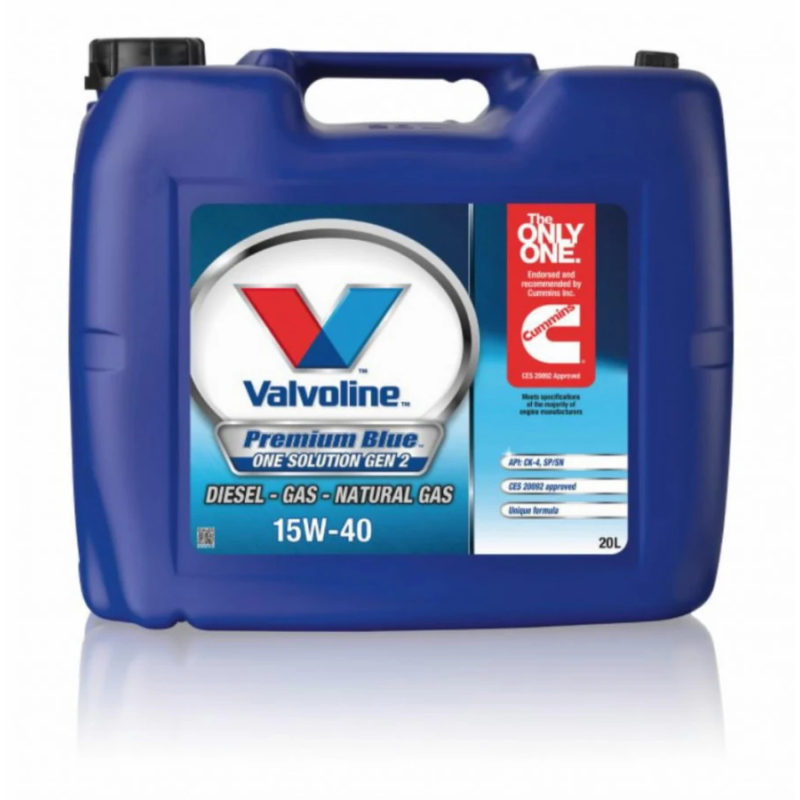 Motoreļļa Premium Blue One Sol Gen2 15W40 20L, Valvoline