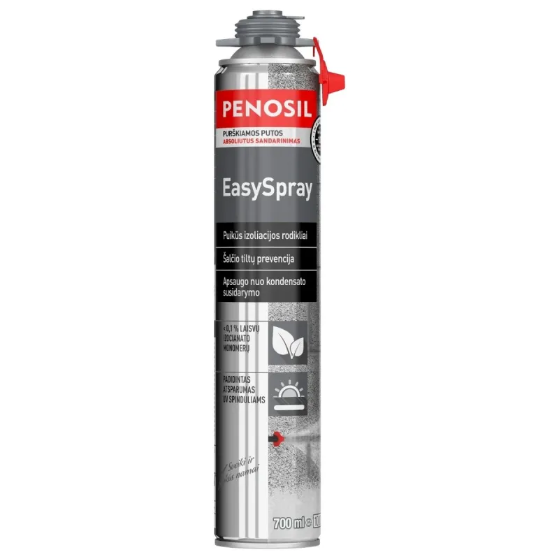 Easyspray izsmidzināmā siltumizolācija