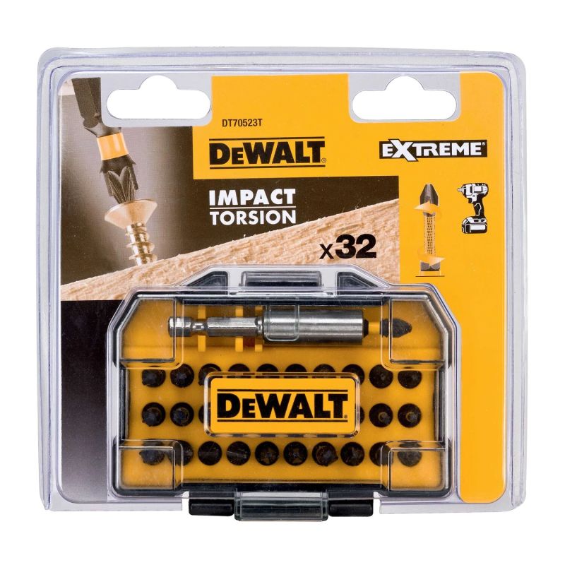DeWALT Uzgaļu komplekts FLEXTORQ 32gb