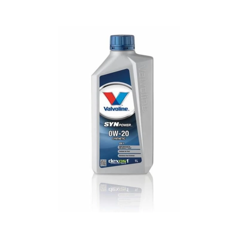 Motoreļļa Synpower DX1 0W20 1L, Valvoline