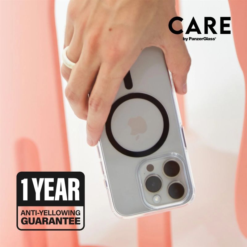 CARE Flagship Case - Back cover - Apple - iPhone 16 Pro Max - Recycled plastic - White - MagSafe