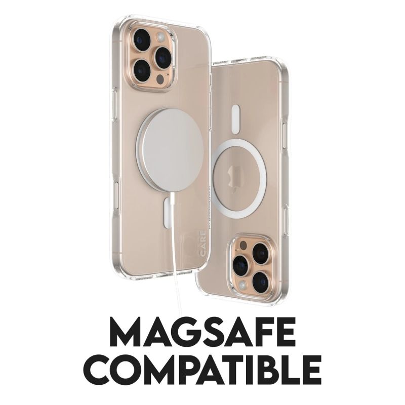 CARE Flagship Case - Back cover - Apple - iPhone 16 Pro Max - Recycled plastic - White - MagSafe