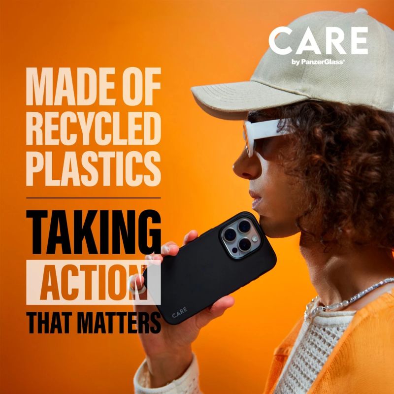 CARE Fashion case with MagSafe iPhone 16 Pro, Black