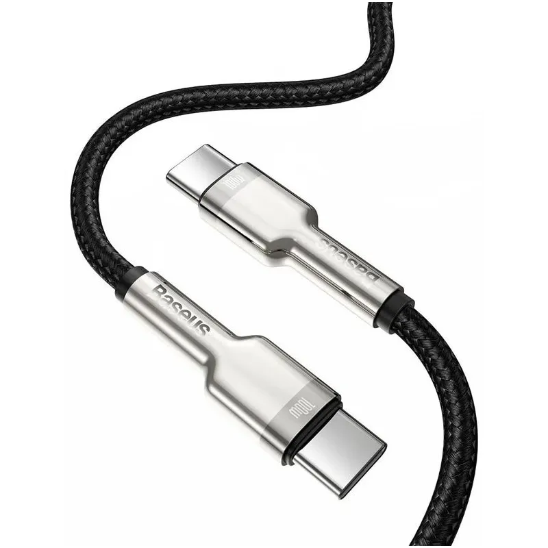 Cable usb-c to usb-c 100w 1m black