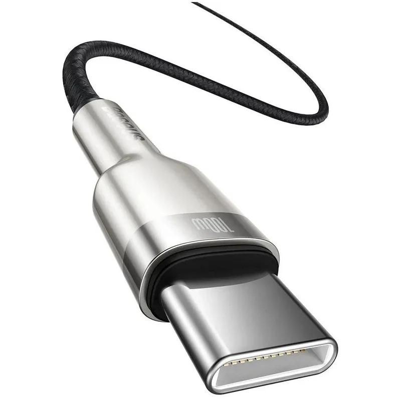 Cable usb-c to usb-c 100w 1m black