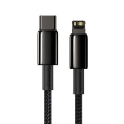 Baseus USB Type C - Lightning cable Power Delivery fast charge 20W 1m black ,CATLWJ-01,