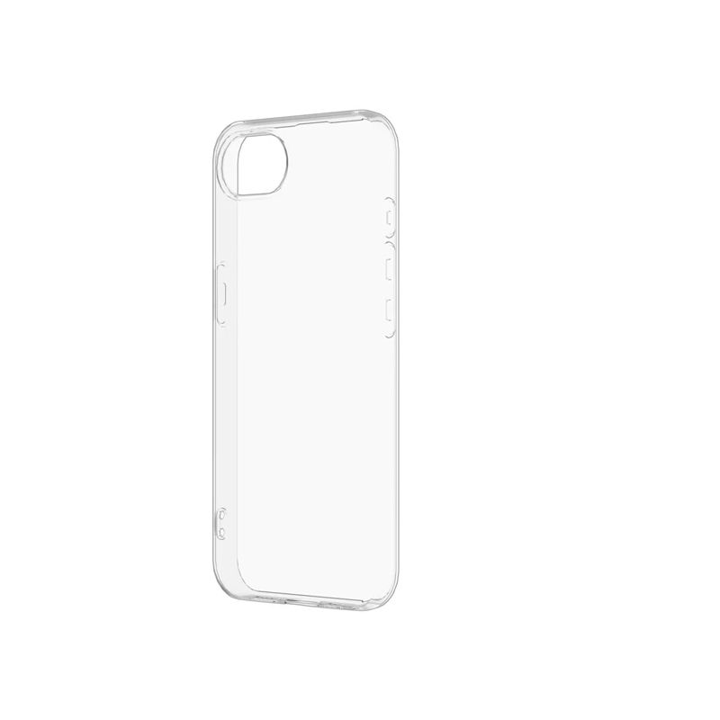 JM ANTI-BACTERIA TPU case for iPhone 16e Clear