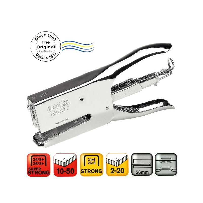 Rapid - Plier K1, 10-50 sheets