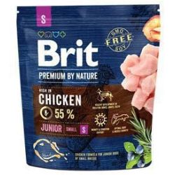 Barība kucēniem brit premium small 1kg