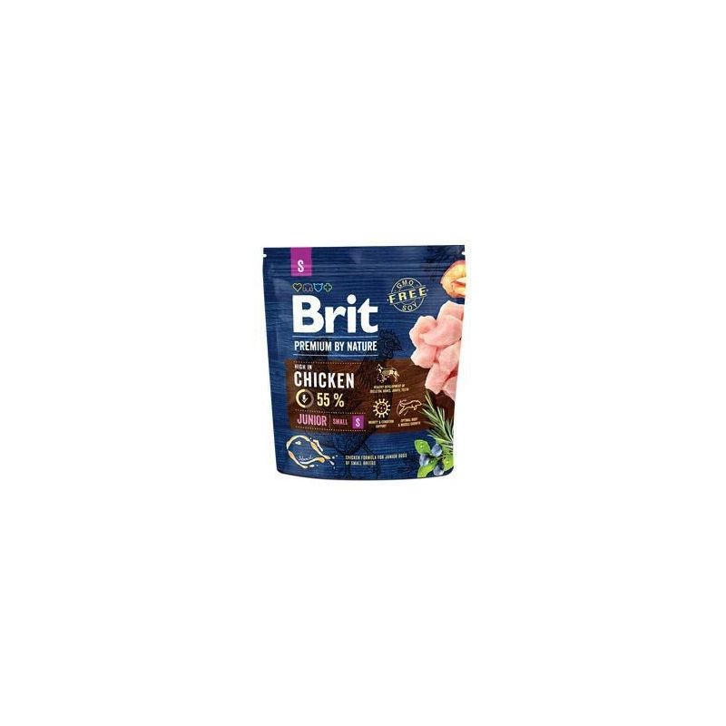 Barība kucēniem brit premium small 1kg