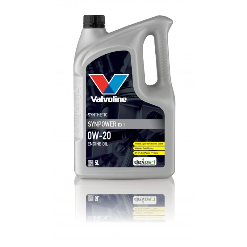 Alyva varikliui SYNPOWER DX1 0W20 5L, Valvoline